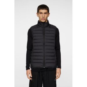 J.Lindeberg Oden Light Down Vest Daunen Weste schwarz