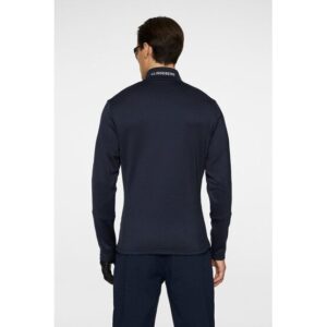 J.Lindeberg Aerial Quater Zip Stretch Midlayer navy