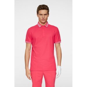 J.Lindeberg Austin Halbarm Polo pink