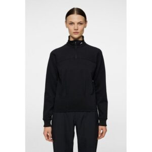 J.Lindeberg Jodi Quarter Zip Sweatshirt Stretch Midlayer schwarz