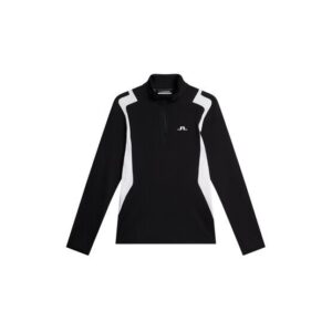 J.Lindeberg Mae Quarter Zip Stretch Midlayer schwarz