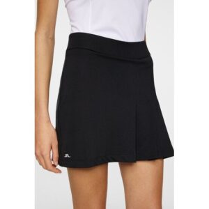 J.Lindeberg Thea Mid Skirt kurz Skort schwarz