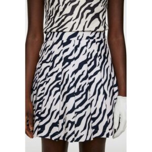 J.Lindeberg Adina Print Skirt kurz Skort schwarz