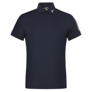 J.Lindeberg Tour Tech Reg Fit Golf Halbarm Polo navy