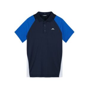 J.Lindeberg Lars Regular Fit Halbarm Polo navy