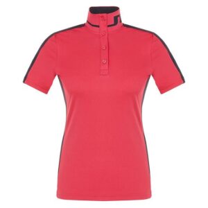 J.Lindeberg Pip Halbarm Polo pink