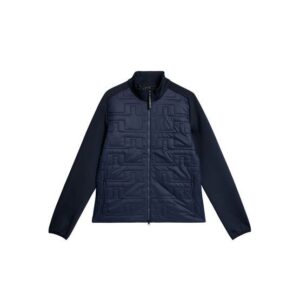 J.Lindeberg Quilt Hybrid Stretch Jacke navy