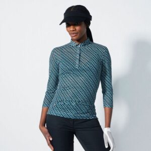 Daily Sports VALENTE Mesh 3/4 Arm Polo mehrfarbig