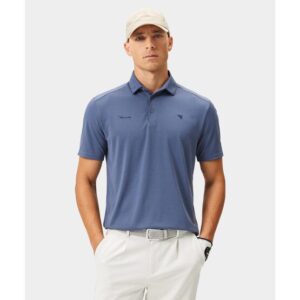 Macade Golf Core Tech Shirt Halbarm Polo hellblau