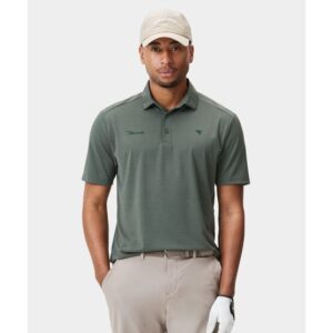 Macade Golf Core Tech Shirt Halbarm Polo dunkelgrün