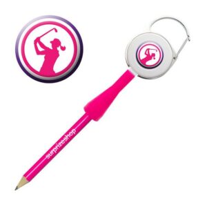 Surprizeshop Stift pink Lady Golfer