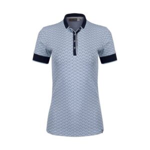 Kjus Ella Structure Halbarm Polo navy