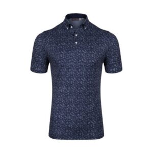 Kjus Lance Printed Halbarm Polo navy