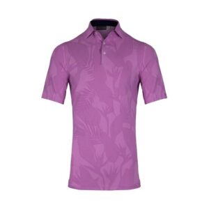 Kjus Golfer Halbarm Polo rosa