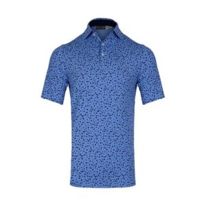 Kjus Golfer Halbarm Polo blau