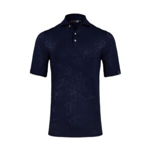 Kjus Motion Emboss Halbarm Polo navy