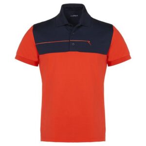 Chervo Assi Halbarm Polo orange