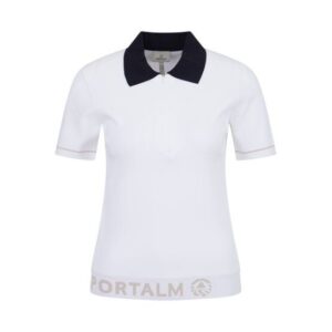 Sportalm Halbarm Polo offwhite