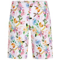 Alberto Audrey K - summer flowers Bermuda Hose mehrfarbig