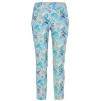 Alberto LUCY-CR - Jungle Print WR 7/8 Hose mehrfarbig