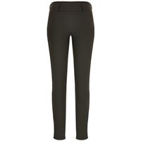 Alberto LUCY - Cosy Jersey Check WR Thermo Hose dunkelgrün