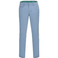 Alberto ROOKIE - Ceramica Gabardine lang Hose hellblau
