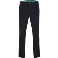 Alberto Rookie - Tech print Chino Hose navy