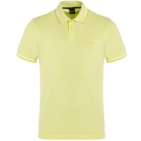 BOSS Paul Halbarm Polo hellgrün