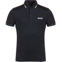BOSS Paul Pro Halbarm Polo dunkelblau