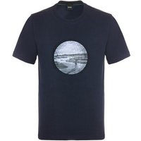 BOSS Tee Graphic Heritage Halbarm T-Shirt navy
