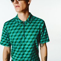 Bogner TAMIRO Halbarm Polo grün
