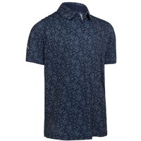 Callaway ALLOVER CHEV Halbarm Polo dunkelblau