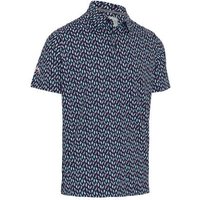 Callaway All over Birdie Halbarm Polo navy