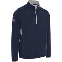 Callaway BLOCKED LS 1/4 ZIP PULLOVER Thermo Midlayer navy