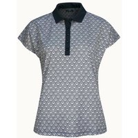 Callaway CHEV GEO Halbarm Polo weiß