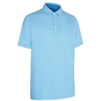 Callaway EMEA SHORT SLEEVE NEW ALL OVER TRADE blau