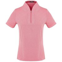 Callaway SHORT SLEEVE TONAL HEATHER Halbarm Polo pink