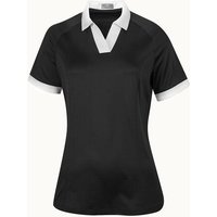 Callaway SHORT SLEEVE V-PLACKET COLORBLOCK schwarz