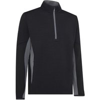Callaway Textured Pullover Stretch Midlayer schwarz