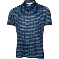 Calvin Klein SIGNATURE Halbarm Polo blau