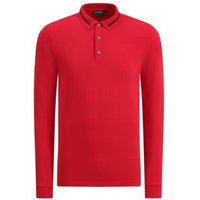 Chervo ABBAZIA Langarm Polo rot