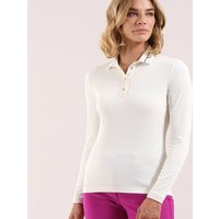 Chervo ACUME Langarm Polo offwhite