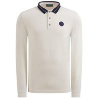 Chervo AFFRANTO Langarm Polo offwhite