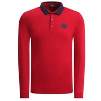 Chervo AFFRANTO Langarm Polo rot