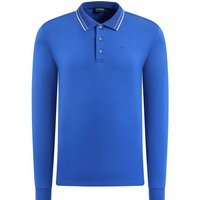 Chervo ALFABETO Langarm Polo royal 2 Chervo ALFABETO Langarm Polo royal 1