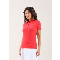 Chervo ANTRACITE Halbarm Polo rot