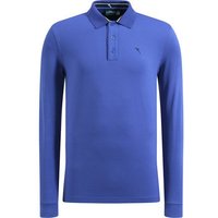 Chervo AROMATICO Langarm Polo kobalt 2 Chervo AROMATICO Langarm Polo kobalt 1
