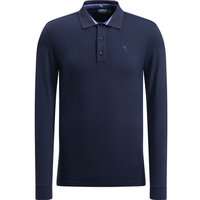 Chervo AROMATICO Langarm Polo navy 2 Chervo AROMATICO Langarm Polo navy 1