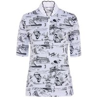 Chervo ASTRALE 3/4 Arm Polo weiß