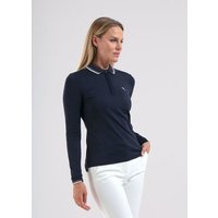 Chervo ATMA Langarm Polo navy